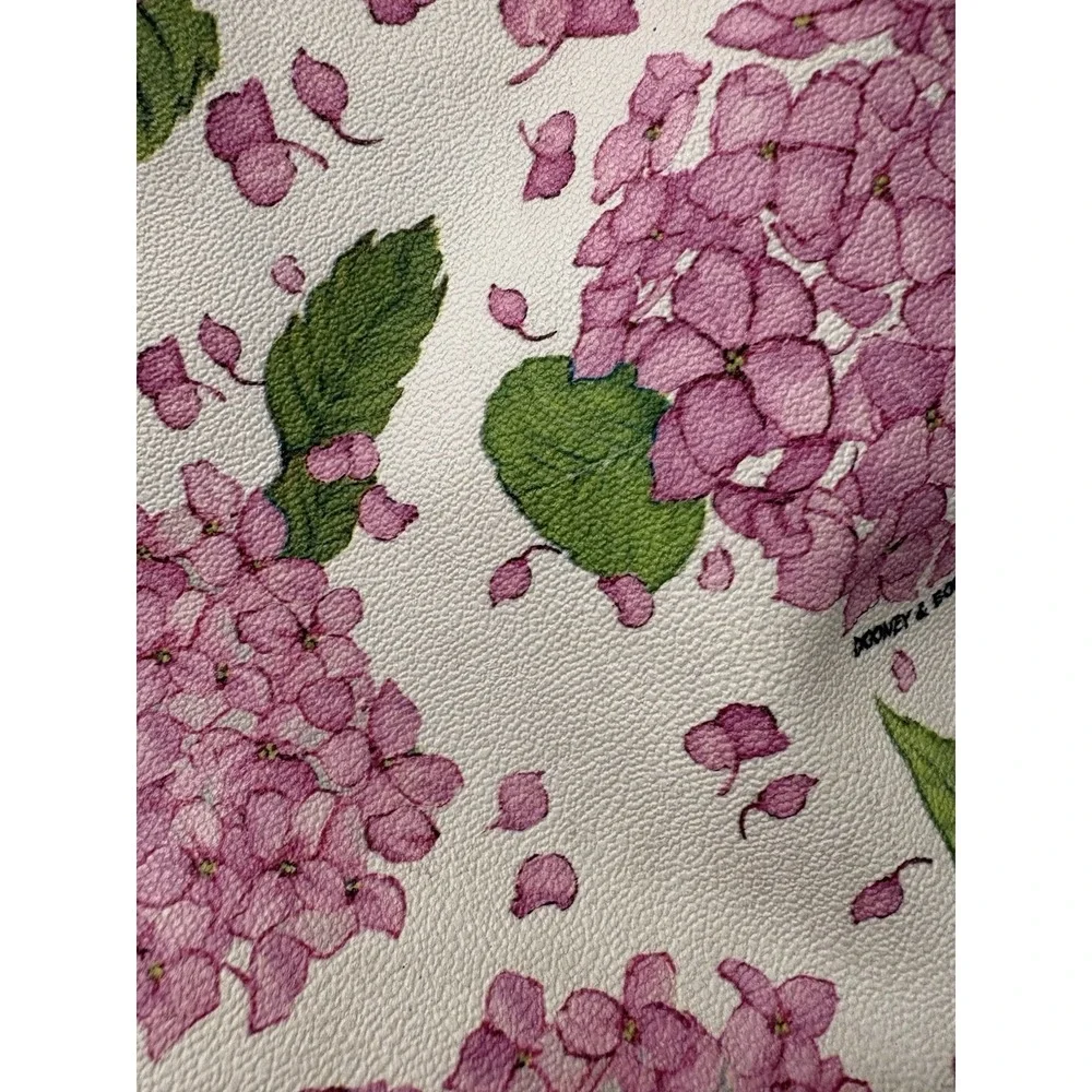 Dooney Bourke Pink Hydrangea Tote - Picture 6 of 12